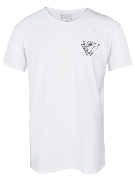 MEN T-SHIRT WHITE TRI WAVE