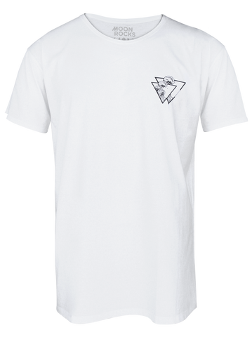 MEN T-SHIRT WHITE TRI WAVE