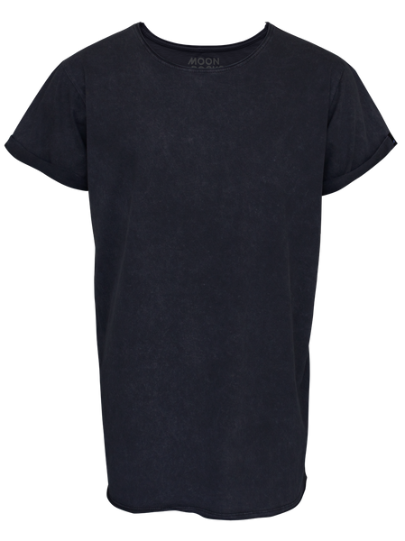 MEN T-SHIRT BLACK WASH ZEN