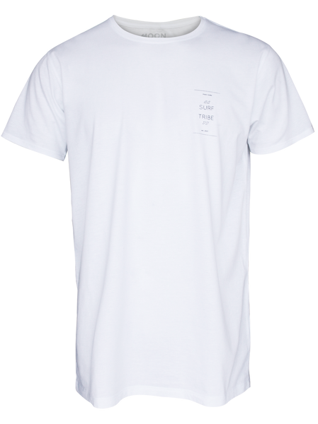 MEN T-SHIRT WHITE SURF TRIBE