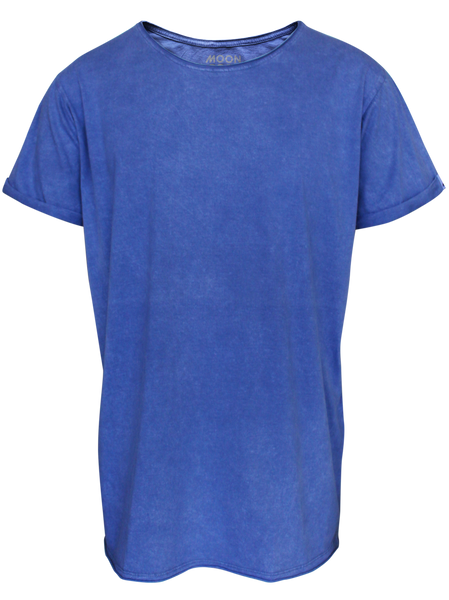 MEN T-SHIRT BLUE WASH ZEN